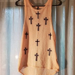 Boho cross tank